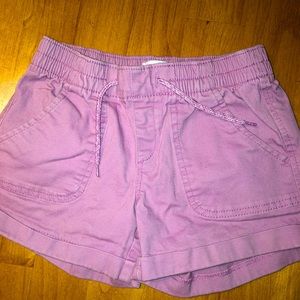 Cute girls lilac Old Navy shorts sz m (8)